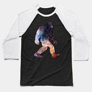 Bigfoot - Galaxy Baseball T-Shirt